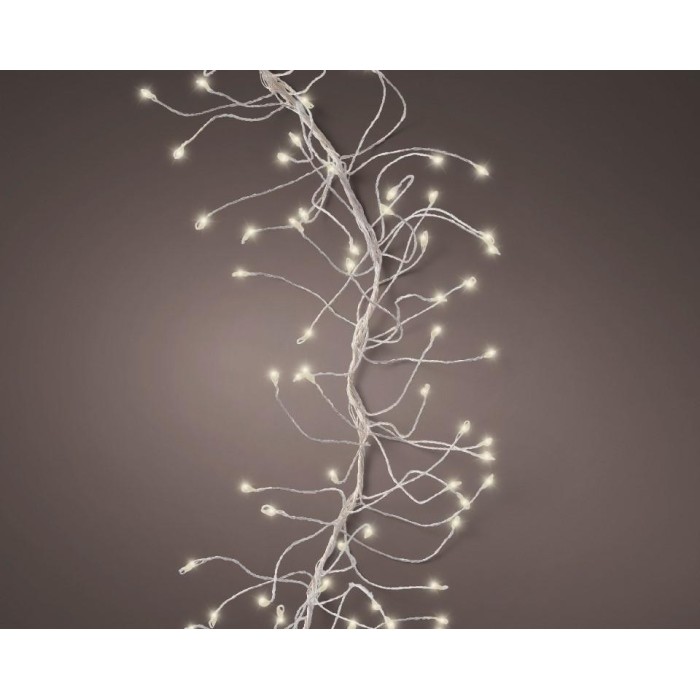 LUCI GRAPPOLO 960 LED FILO BIANCO L.600